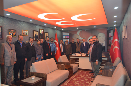 MHP Erzurum İl Başkanı Karataş meclis üyeleri ile istişare etti