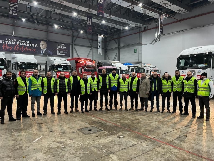 MHP’nin yardım konvoyu yola çıktı