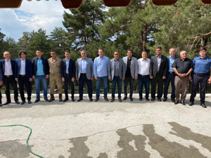 Milli Eğitim Müdürü Bedir Şenkaya’ya veda etti