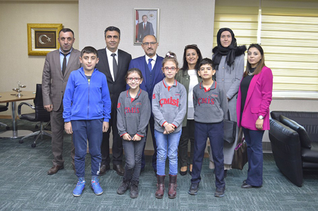 Minik öğrenciler DAP’tan kütüphane istedi