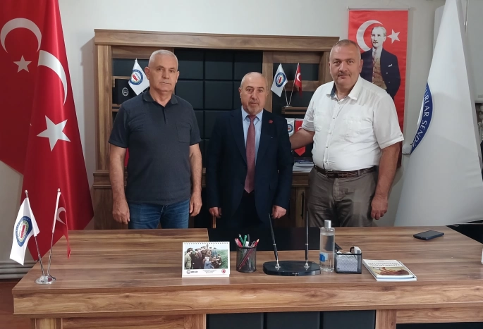 MUCİP YAZICI ZİYARETLERİNE BAŞLADI