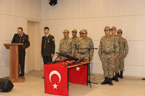Oltu’da korucular yemin etti