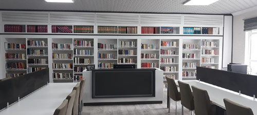 Olur Halk Kütüphanesi yeni yerinde
