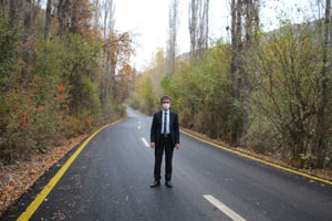 Olur İlçesine bağlı 10 mahalle yolu asfalt oldu