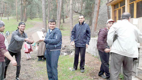 Otizmlilerden kuş yuvası