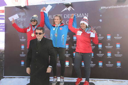 Palandöken’de FIS Cup Müsabakası sona erdi