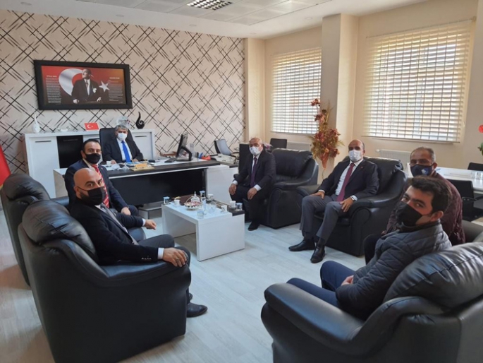 Palandöken Refah’tan İlçe Milli Eğitim Müdürlüğü’ne ziyaret