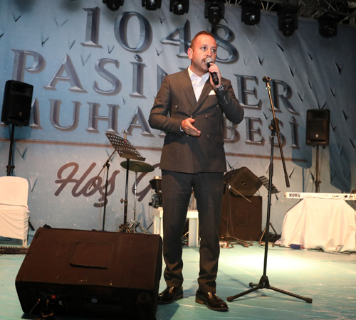 Pasinler Zaferi kutlamalarında konser coşkusu