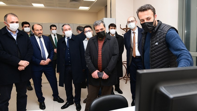 Rektör Çakmak, mevkidaşlarını ağırladı
