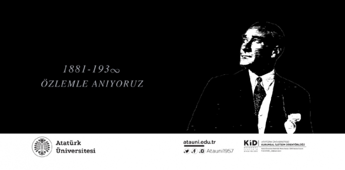 Rektör Çomaklı’dan 10 Kasım Atatürk’ü Anma Günü mesajı