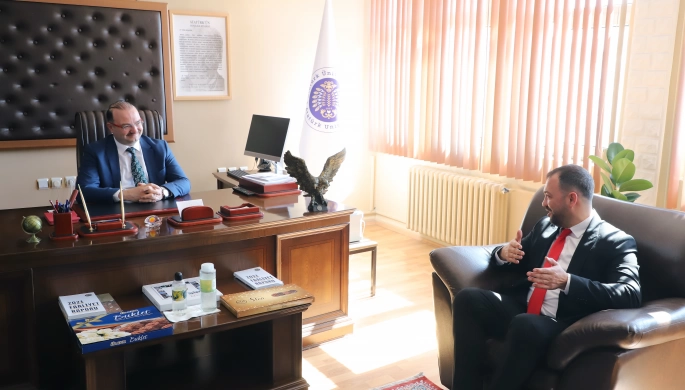 Rektör Hacımüftüoğlu İlçe Ziyaretlerine Devam Ediyor