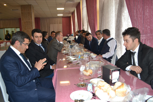 Şehit ve gazi yakınlarına yemek programı düzenlendi