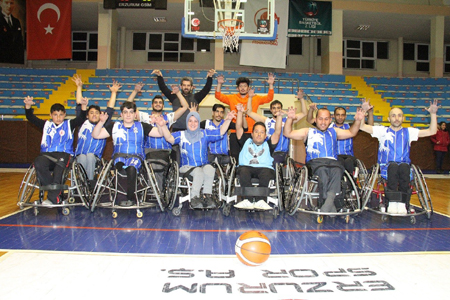 Tekerlekli Sandalye Basketbol takımı Şanlıurfa maçına hazırlanıyor