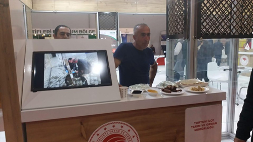 Tortum’un doğal lezzetleri tanıtıldı