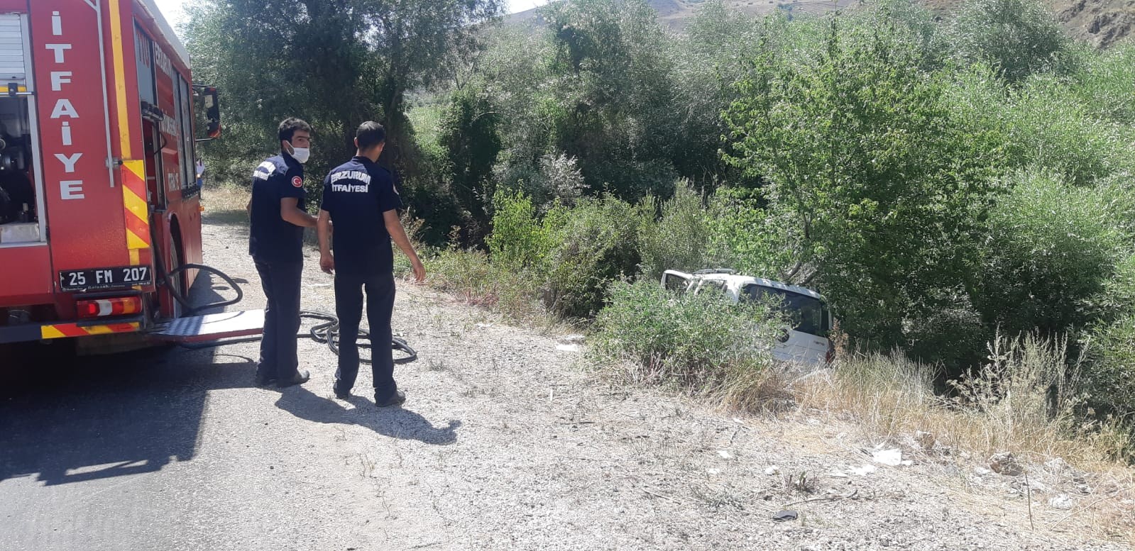 Trafik Kazası: 1 ağır yaralı