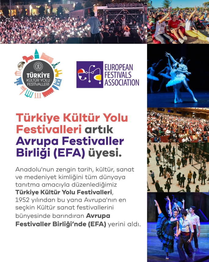 TÜRKİYE KÜLTÜR YOLU FESTİVALLERİ AVRUPA'NIN EN SEÇKİN FESTİVALLERİ ARASINA GİRDİ