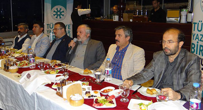 TYB Erzurum Şubesi iftarda buluştu