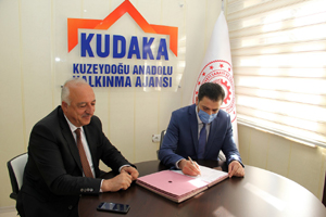 Üzümlü Sebze ve Meyve Kurutma tesisinin protokolü imzalandı
