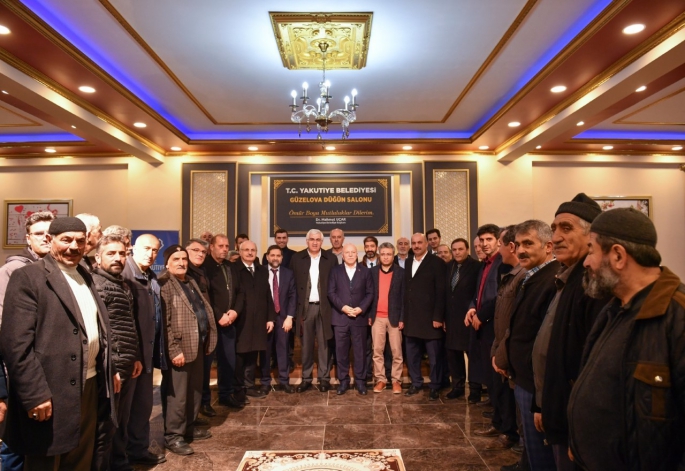 Yakutiye Belediyesi tarafından Güzelova Mahallesi’nde yaptırılan muhtarlık binası ve düğün salonu hizmete açıldı