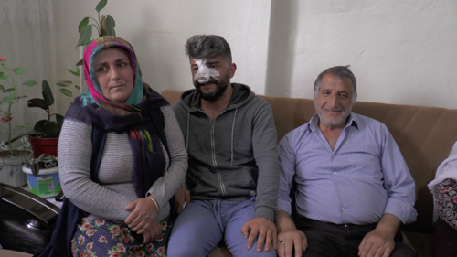 Yaralanan kişinin kendi oğlu olduğunu duyunca şoka girdi