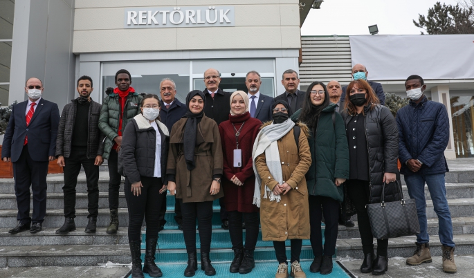 YÖK Başkanı Özvar, Atatürk Üniversitesinde
